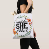 Toch bleef ze een leuke  meme houden tote bag (Dichtbij)