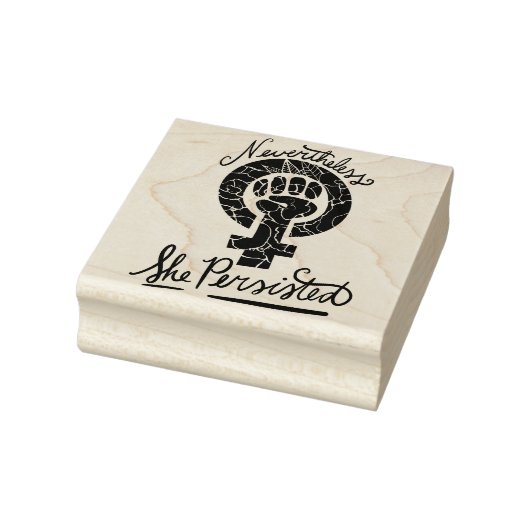 Toch bleef ze feministische symboolkunst nastreven rubberstempel (Stempel)