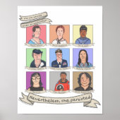 Toch bleef ze poster behouden (Voorkant)