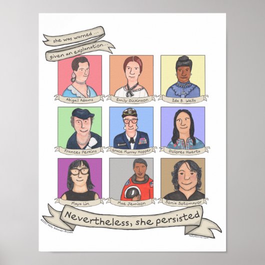 Toch bleef ze poster behouden (Voorkant)