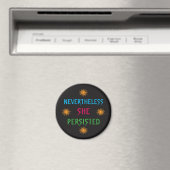 Toch bleef ze regenboogzonnemagneten magneet (Insitu (Vaatwasser))