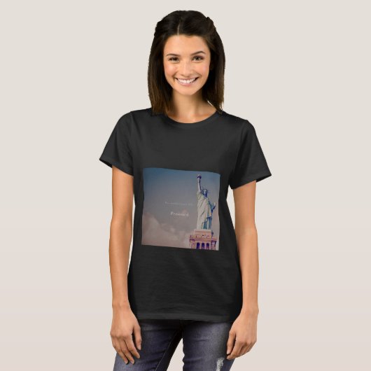 Toch bleef ze. t-shirt (Voorkant volledig)