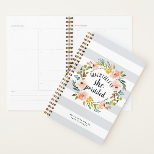 Toch bleef ze volharden | Gepersonaliseerd Planner (Display)