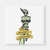 "Toch bleef ze volharden" Magnet (Voorkant)