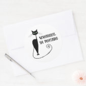 Toch bleef ze volharden ronde sticker (Envelop)