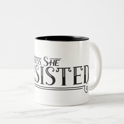 Toch... (Coffee-Mok) Tweekleurige Koffiemok (Voorkant rechts)