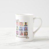 Toch hield ze 10 oz aan. Bone China Mok (Rechts)