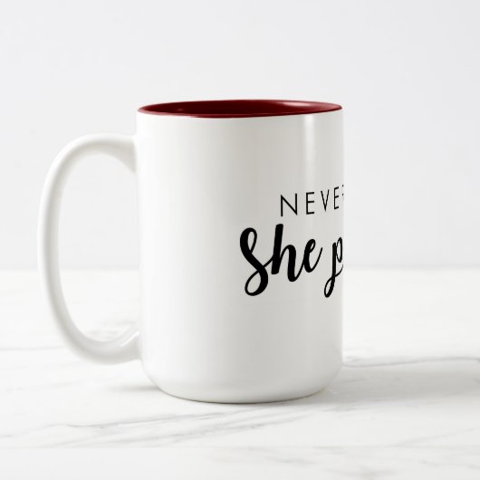 Toch hield ze Mok aan (Links)