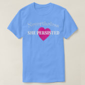 Toch hield ze vol dat feminisme meisjes Empoweri T-shirt (Design voorkant)