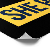 toch hield ze vol poster (Hoek)