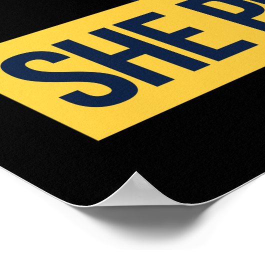 toch hield ze vol poster (Hoek)