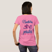 Toch Hield Ze Volhard Eigen Naam T-shirt (Achterkant volledig)