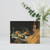 Toch leven met muziekinstrumenten, 1623 briefkaart (Staand voorkant)