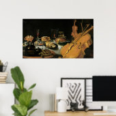 Toch leven met muziekinstrumenten, 1623 poster (Thuiskantoor)