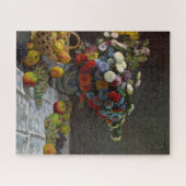 Toch Levensbloemen en fruit Claude Monet 1869 Legpuzzel (Horizontaal)
