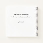 Toch liefde – MemoryUs Journaal Notitieboek (Achterkant)