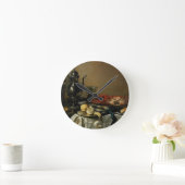 Toch Life, 1643 (olie op het paneel) Ronde Klok (Huis)