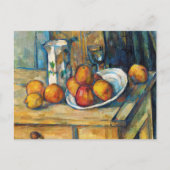 Toch Life Milk Jug Fruit Paul Cézanne Briefkaart (Voorkant)