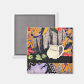 Toch Life, schilderij van 1910 van Olga Rozanova, Magneet (Voorkant / Achterkant)