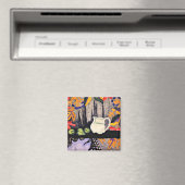 Toch Life, schilderij van 1910 van Olga Rozanova, Magneet (Insitu (Vaatwasser))