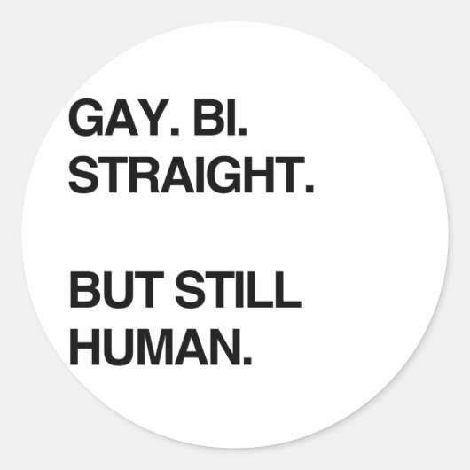 TOCH MENS RONDE STICKER (Voorkant)