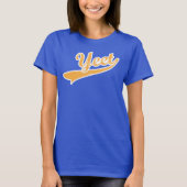 Toch Script met Tail T-Shirt (Voorkant)