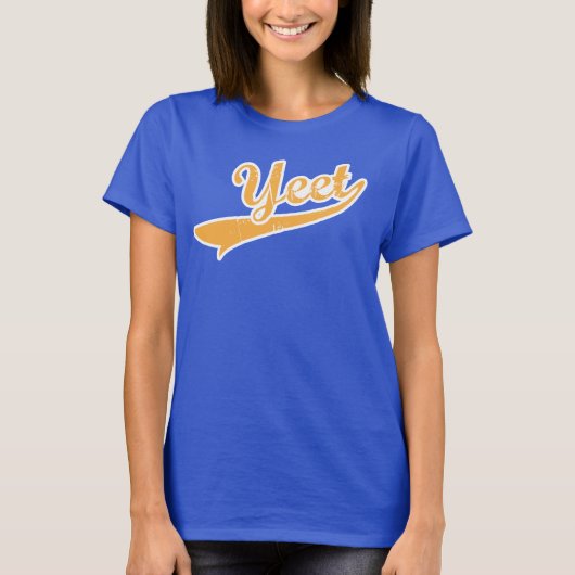 Toch Script met Tail T-Shirt (Voorkant)