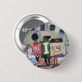 Toch stijg ik ronde button 5,7 cm (Voorkant /achterkant)