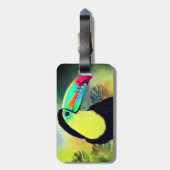 Toco Toucan-Bagagelabel Bagagelabel (Achterkant verticaal)