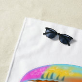 Toco Toucan Bird Beach Handdoek (In situ)