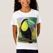 Toco Toucan Bird Kinder T-Shirt (Voorkant)