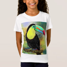 Toco Toucan Bird Kinder T-Shirt