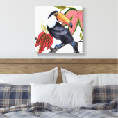 Toco Toucan Canvas Afdruk (Insitu (Slaapkamer))