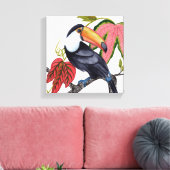 Toco Toucan Canvas Afdruk (Insitu (Woonkamer))
