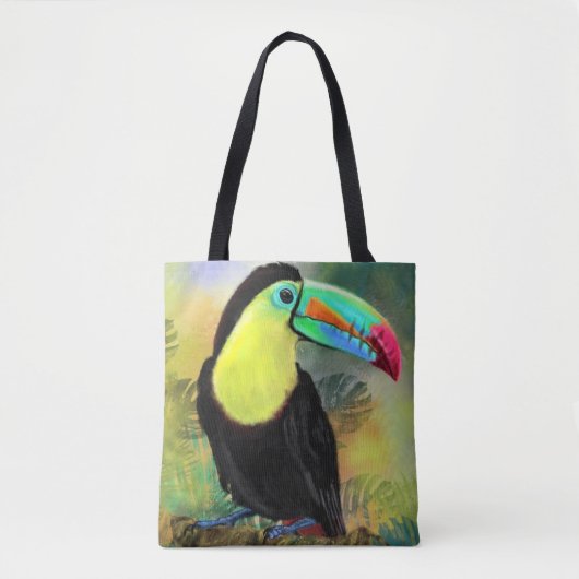 Toco Toucan-Canvas tas (Voorkant)