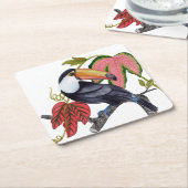 Toco Toucan Kartonnen Onderzetters (Schuin)