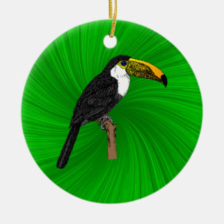 Toco Toucan Keramisch Ornament