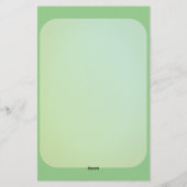 Toco Toucan met Brazilië Vlag Briefpapier (Achterkant)