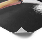 Toco Toucan (originele handtekening) Poster (Hoek)