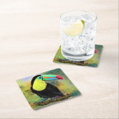 Toco Toucan Paper-Onderzetter Kartonnen Onderzetters (Insitu)