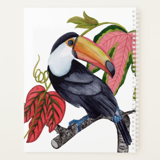 Toco Toucan Planner (Achterkant)