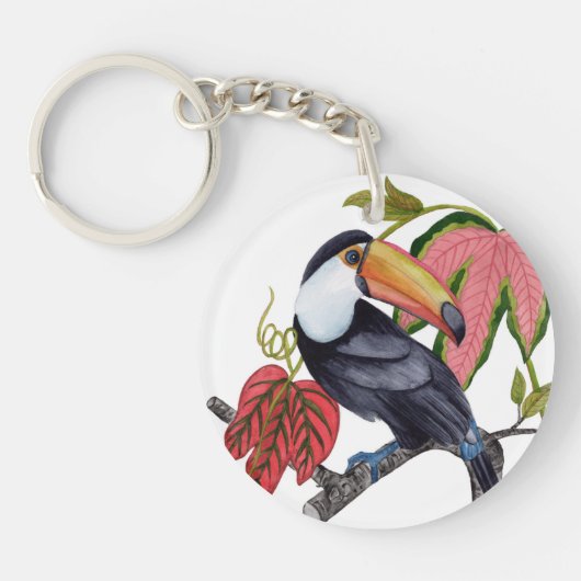 Toco Toucan Sleutelhanger (Voorkant)