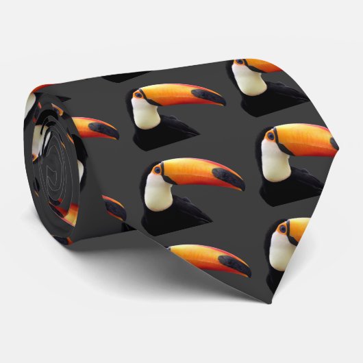 Toco Toucan Stropdas (Opgerold)