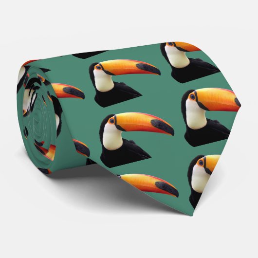 Toco Toucan Stropdas (Opgerold)