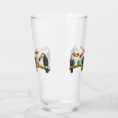 Toco Toucan Tropical Birds Tumbler Glass (Links)