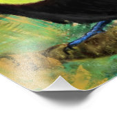 Toco Toucan Vogel Waterverf Schilderij Poster Prin (Hoek)