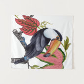 Toco Toucan Wandkleed (Voorkant (horizontaal))