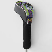 TOCOCLAWS Splastic Gout Toxic Vork Zombie Golfheadcover (Schuin)