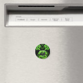TOCOCLAWS Tweeling Neon Groene Bliksem Draken Magneet (Insitu (Vaatwasser))