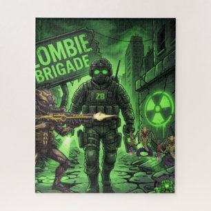 TOCOCLAWS "Zombie Brigade" Neon Tactische Puzzel